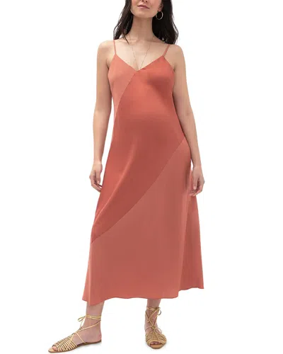 Hatch Maternity The Willow Dress In Brown