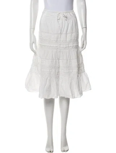 Pre-owned Hatch Midi Length Skirt In Pink