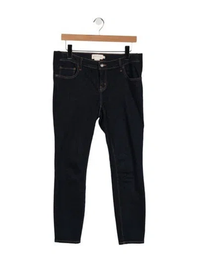 Pre-owned Hatch Mid-rise Skinny Leg Jeans W/ Tags In Blue