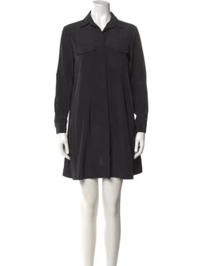 Pre-owned Hatch Mini Dress In Black