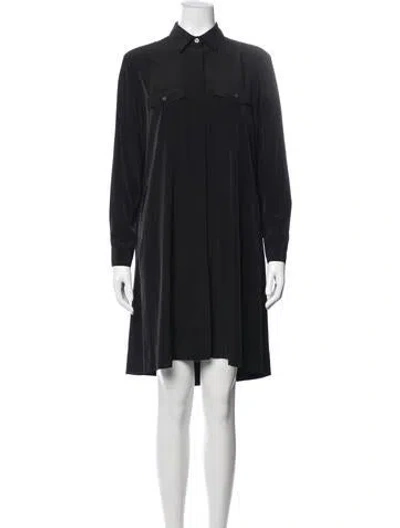 Pre-owned Hatch Mini Dress In Black