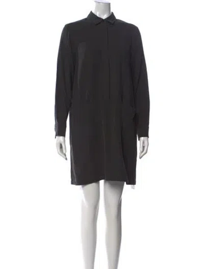 Pre-owned Hatch Mini Dress In Black