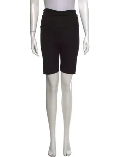 Pre-owned Hatch Mini Shorts In Black