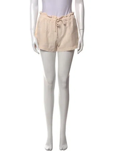 Pre-owned Hatch Mini Shorts In Neutral