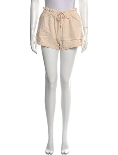 Pre-owned Hatch Mini Shorts In Neutral