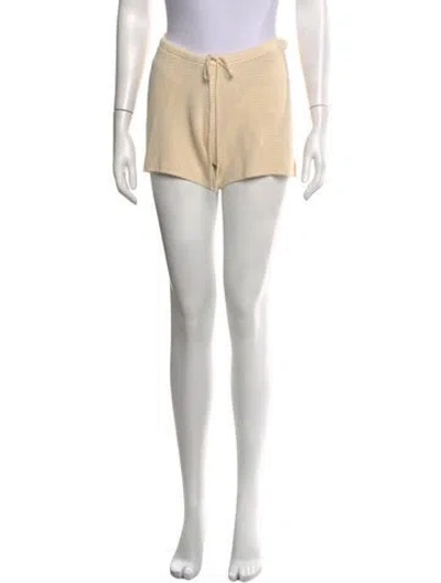 Pre-owned Hatch Mini Shorts In White