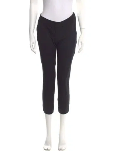 Pre-owned Hatch Nylon Skinny Leg Pants In Black