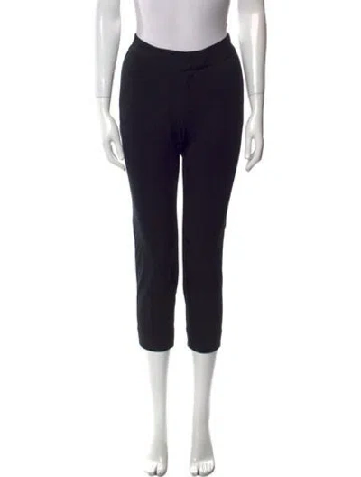 Pre-owned Hatch Nylon Straight Leg Pants In Black