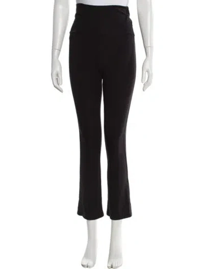 Pre-owned Hatch Nylon Straight Leg Pants In Black