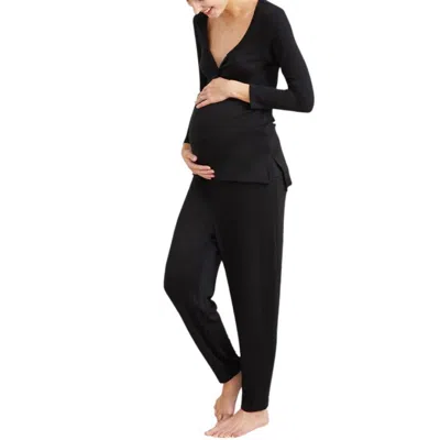 Hatch Over Under Lounge Pants In Black