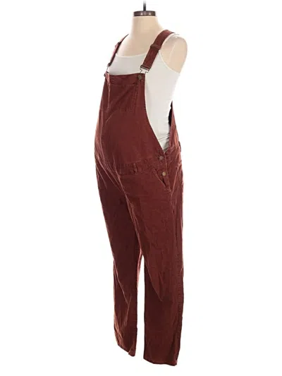 Pre-owned Hatch Overalls In Burgundy