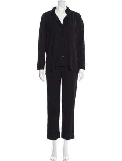 Pre-owned Hatch Pajamas In Black