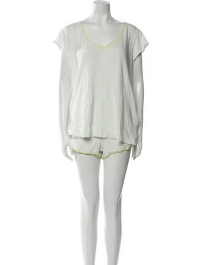 Pre-owned Hatch Pajamas In White