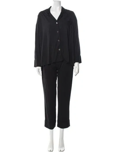 Pre-owned Hatch Pantsuit In Black