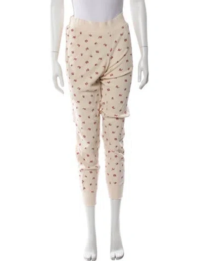 Pre-owned Hatch Printed Pajamas In Neutral