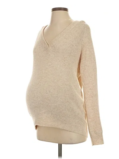 Pre-owned Hatch Pullover Sweater In Tan