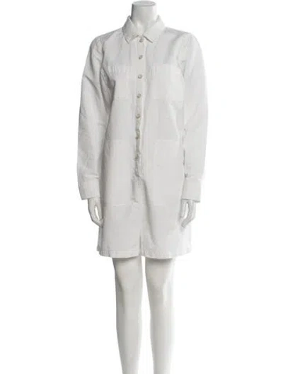 Pre-owned Hatch Romper In White