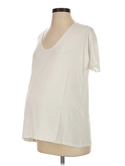Pre-owned Hatch Short Sleeve T-shirt In Ivory