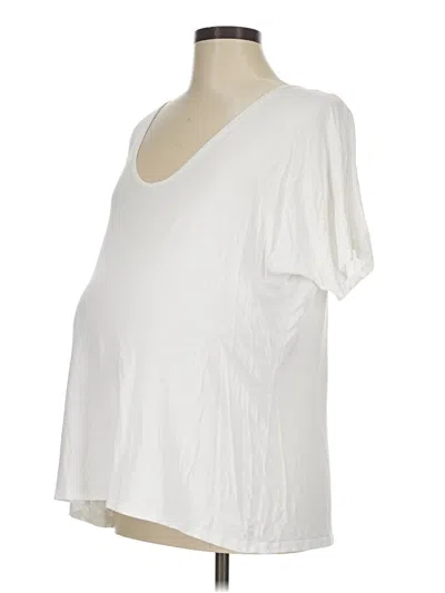 Pre-owned Hatch Short Sleeve T-shirt In Ivory