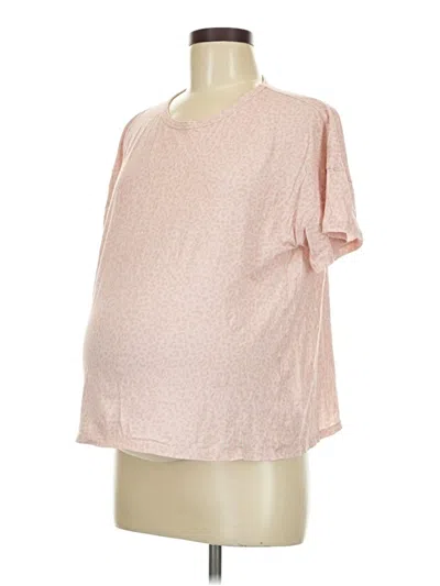 Pre-owned Hatch Short Sleeve T-shirt In Pink