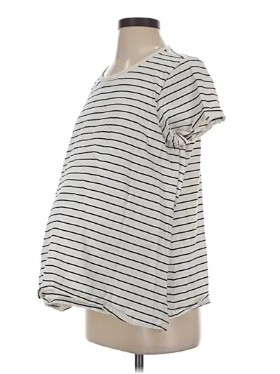 Pre-owned Hatch Short Sleeve T-shirt In White