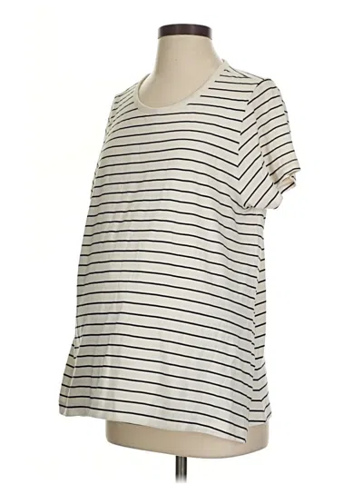 Pre-owned Hatch Short Sleeve T-shirt In White