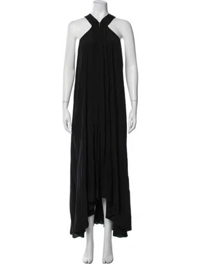Pre-owned Hatch Silk Long Dress In Multi