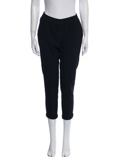 Pre-owned Hatch Skinny Leg Pants In Black