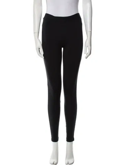Pre-owned Hatch Skinny Leg Pants In Black