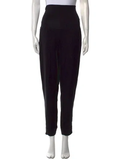 Pre-owned Hatch Skinny Leg Pants In Black