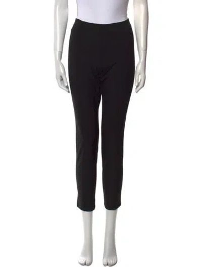 Pre-owned Hatch Skinny Leg Pants In Black