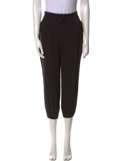 Pre-owned Hatch Skinny Leg Pants In Black