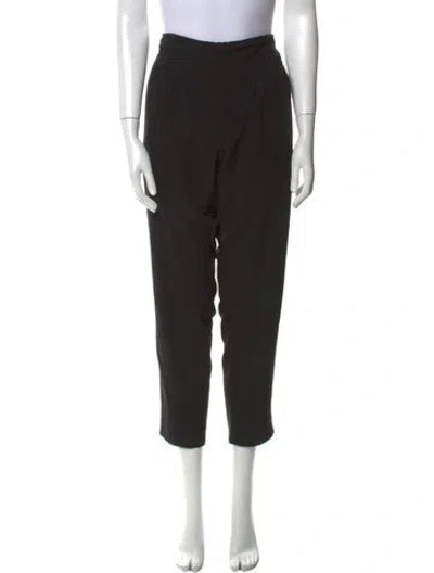 Pre-owned Hatch Skinny Leg Pants In Black