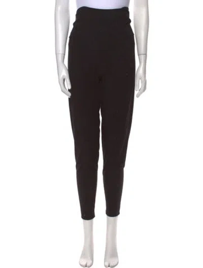 Pre-owned Hatch Skinny Leg Pants In Black