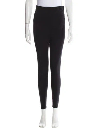 Pre-owned Hatch Skinny Leg Pants In Black