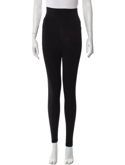 Pre-owned Hatch Skinny Leg Pants In Black