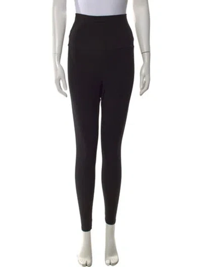 Pre-owned Hatch Skinny Leg Pants In Black