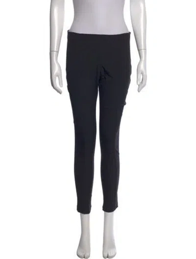 Pre-owned Hatch Skinny Leg Pants In Black