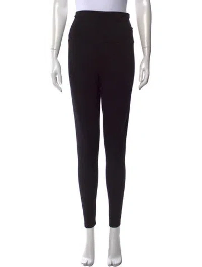 Pre-owned Hatch Skinny Leg Pants In Black