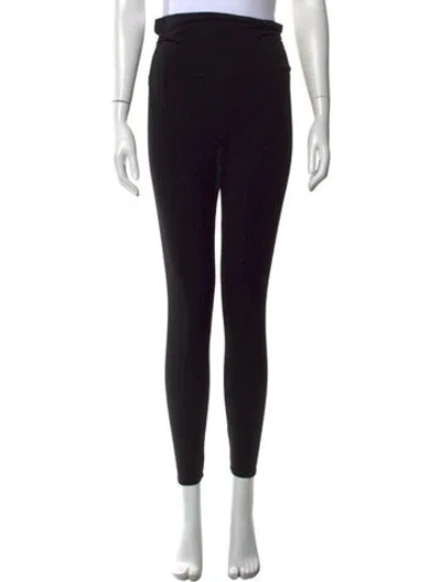 Pre-owned Hatch Skinny Leg Pants In Black