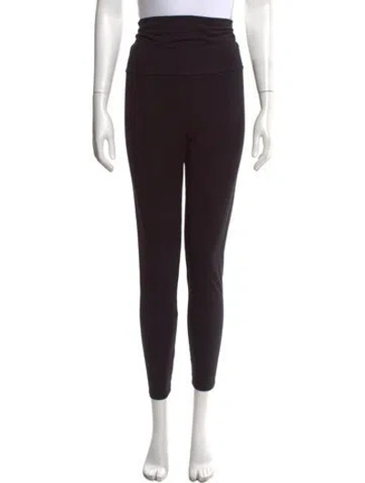 Pre-owned Hatch Skinny Leg Pants In Black