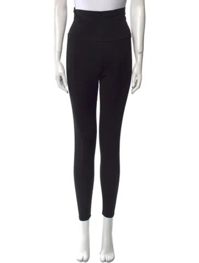 Pre-owned Hatch Skinny Leg Pants In Black