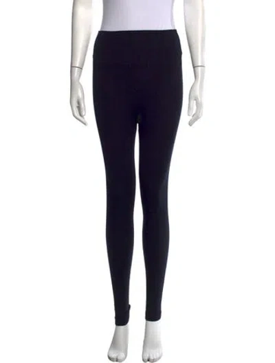 Pre-owned Hatch Skinny Leg Pants In Black