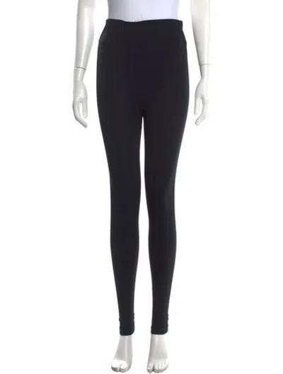 Pre-owned Hatch Skinny Leg Pants In Black