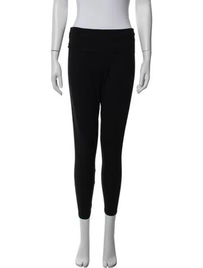 Pre-owned Hatch Skinny Leg Pants In Black