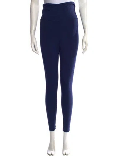 Pre-owned Hatch Skinny Leg Pants In Blue