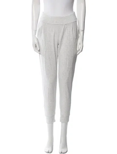 Pre-owned Hatch Skinny Leg Pants In White