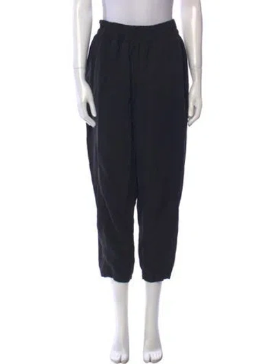 Pre-owned Hatch Straight Leg Pants In Black