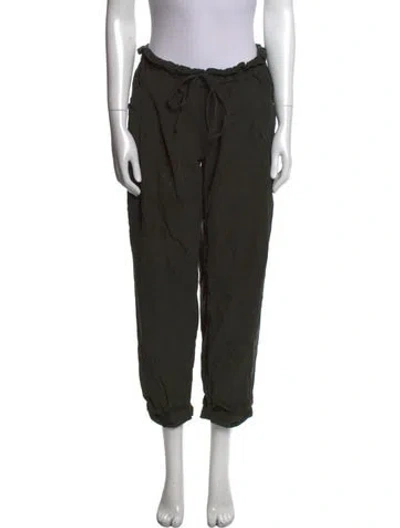 Pre-owned Hatch Straight Leg Pants In Black