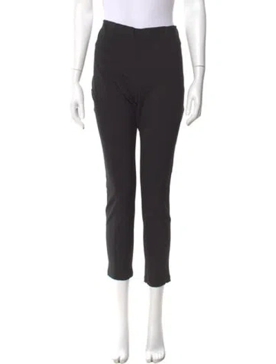 Pre-owned Hatch Straight Leg Pants In Black